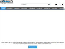 Tablet Screenshot of k-fitshop.ch