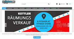 Desktop Screenshot of k-fitshop.at